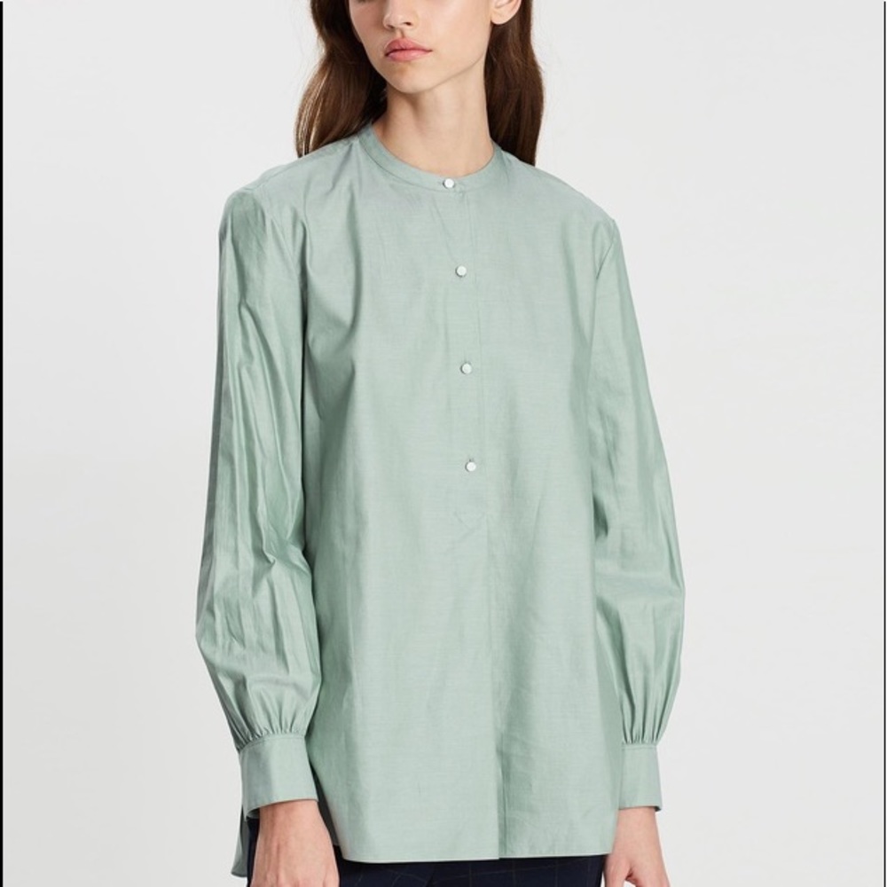 THEORY Perfect Popover Tunic Shirt